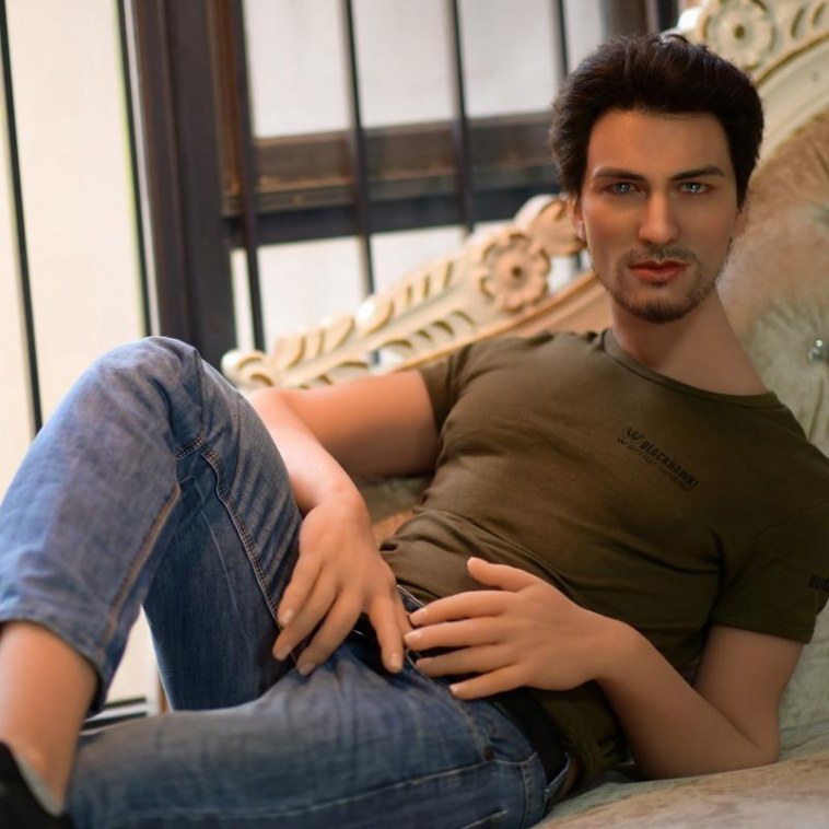 170cm Male Real Sex Doll Silicone Head - Tim