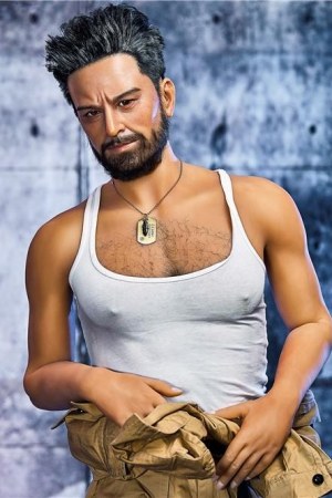 175cm Male Sex Doll Silicone Head - Jeff