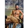 175cm Male Sex Doll Silicone Head - Jeff