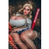 150cm Fat Ass Silicon Sex Doll Big Butt Love Doll- Blanche