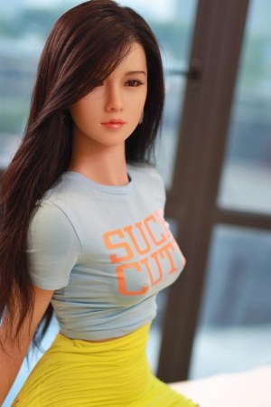 157cm Lifelike Sex Doll with Silicone Head - Edith
