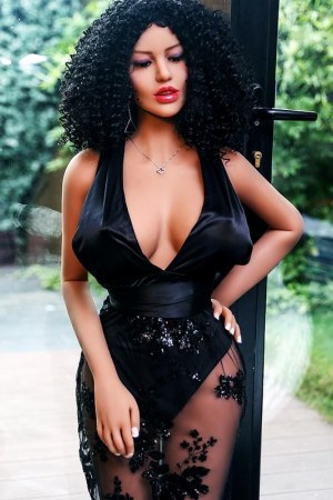 158cm Black Sex Doll Ebony Love Dolls - Hazel