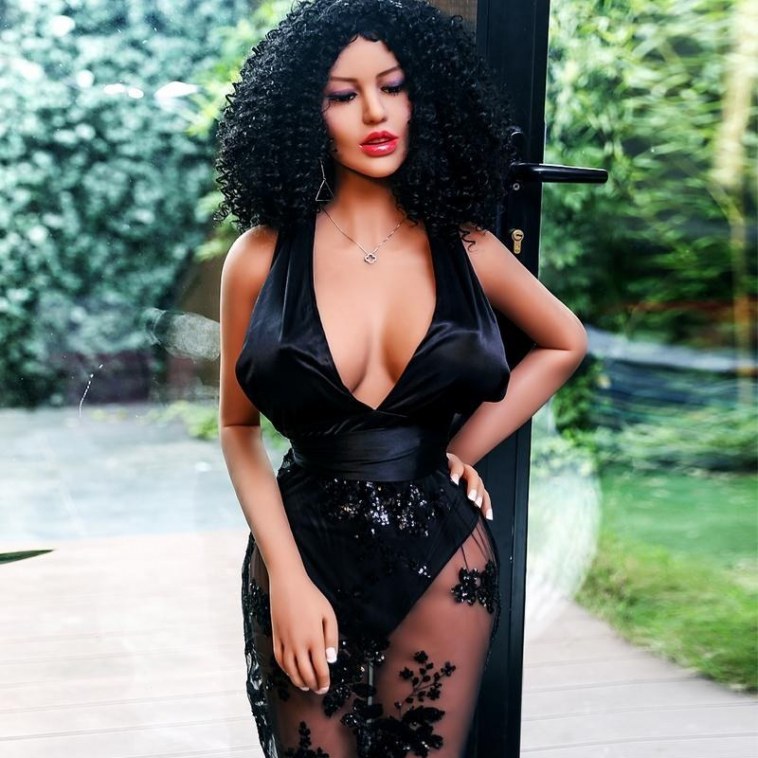 158cm Black Sex Doll Ebony Love Dolls - Hazel